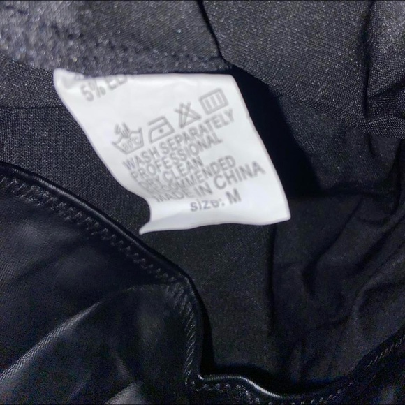 LACE-UP BACKLESS LEATHER DRESS - Picture 3 of 3